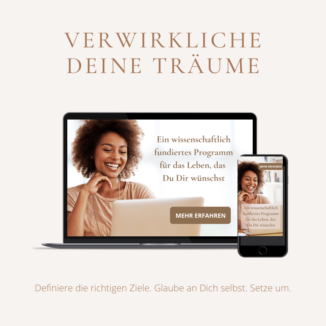 Selbstlernkurs Verwirkliche Deine Träume